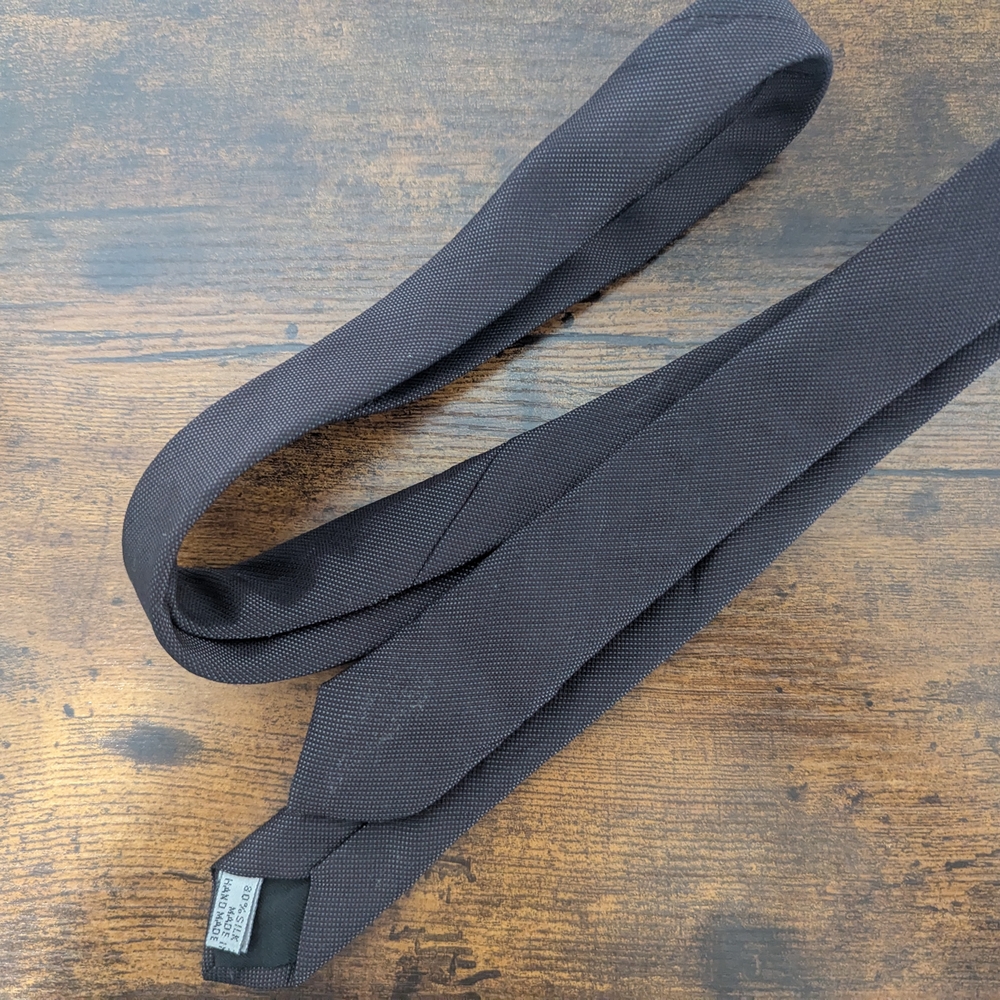 Dior Purple and Black Tie Elegant Accessory